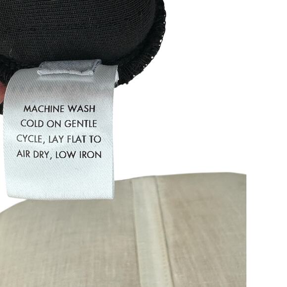 Apiece Apart Olimpio Sweatshirt Sweater Puff Sleeve Organic Cotton Black Size 2X - Picture 14 of 14